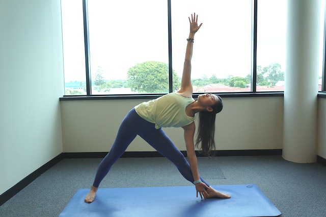 POSE OF THE MONTH: TRIANGLE POSE